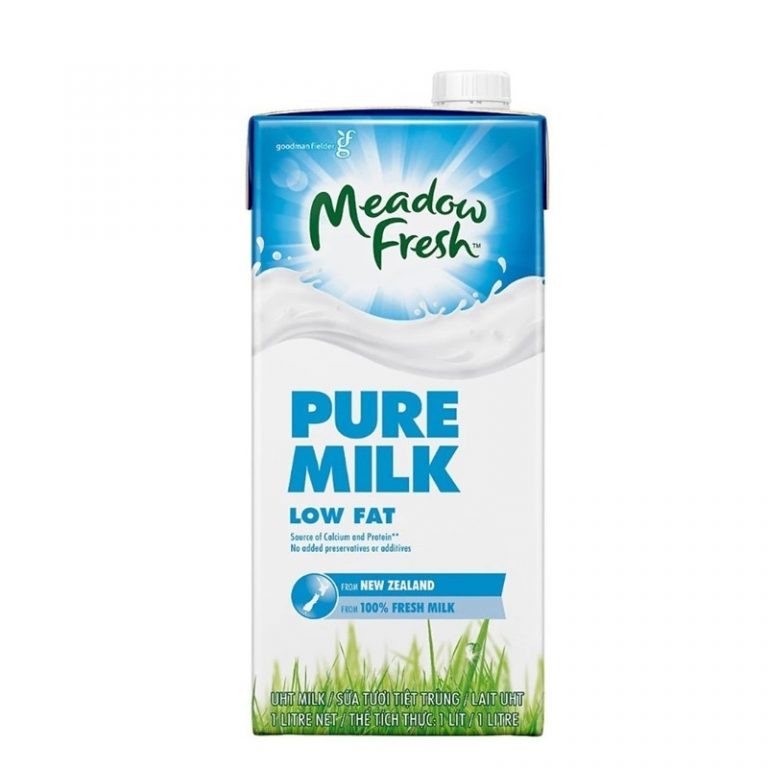 Sữa tươi Meadow Fresh Pure Milk Low Fat 200ml Guta Food