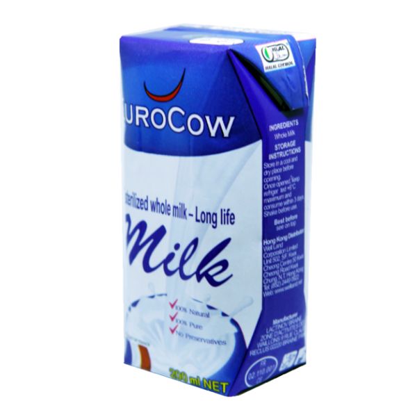 sữa tươi eurocow vị nguyên kem
