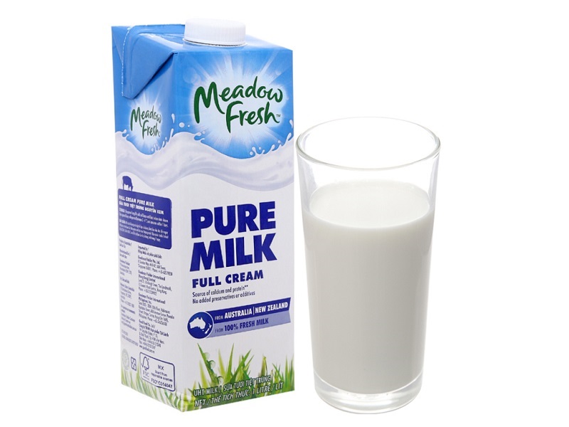 Sữa tươi Meadow Fresh Pure Milk Nguyên Kem 1L