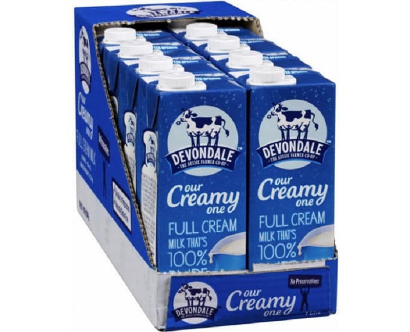 Sữa tươi nguyên kem tiệt trùng Devondale Full Cream 1 lít