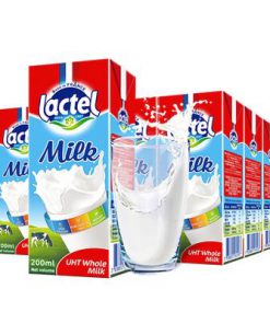Sữa tươi Lactel tiệt trùng nguyên kem hộp 200ml
