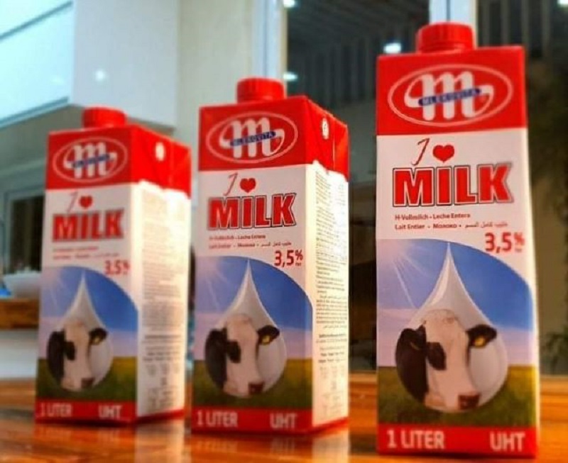 Sữa tươi tiệt trùng Mlekovita Fat 3,5% I Love Milk Hộp 1L