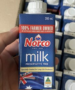 Sữa tươi Norco milk full cream hộp 200ml