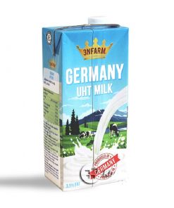 Sữa tươi 3NFarm nguyên kem 3,5% nhập khẩu 100% Đức hộp 1 lít