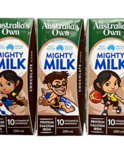 Sữa tươi mighty milk hương socola - Australia Own Full Cream hộp 200ml