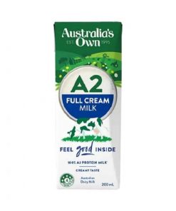 Sữa Australia Own A2 nguyên kem hộp 200ml